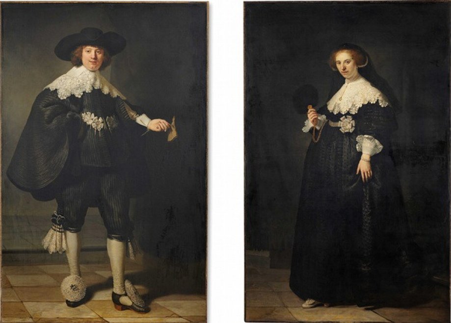“Ritratto a pendant di Maerten Soolmans e Oopjen Coppit” - Rembrandt Van Rijn