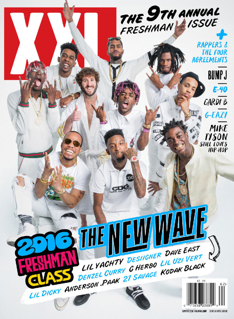 Alcuni dei maggiori esponenti della trap nella copertina del magazine USA XXL