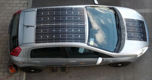 Hy solar kit su una Fiat Punto