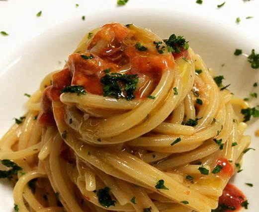 'A Maidda, Spaghetti con i ricci