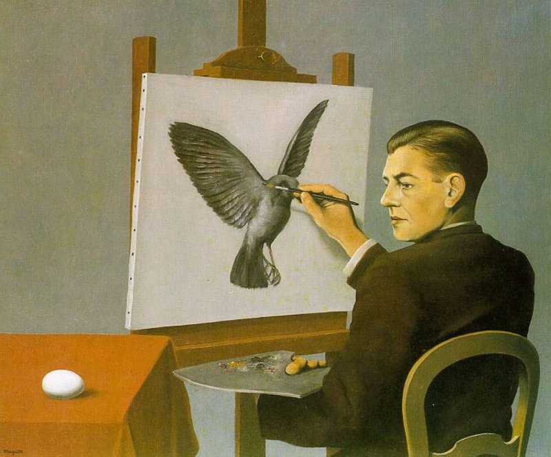 Rene Magritte - La chiaroveggenza