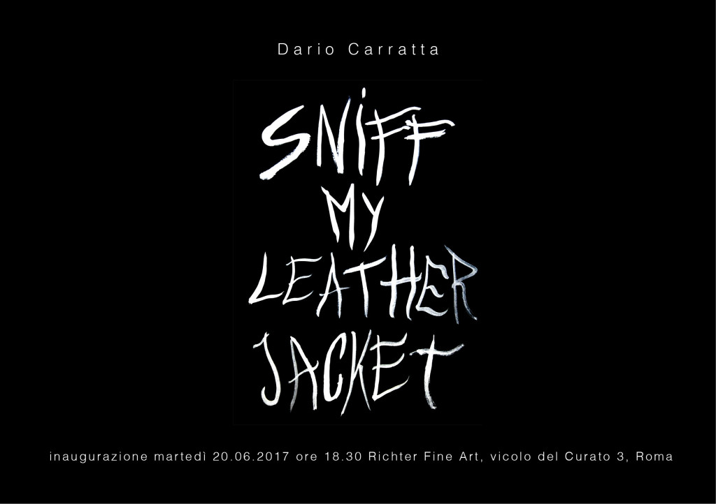 Dario Carratta: Sniff my leather jacket 1