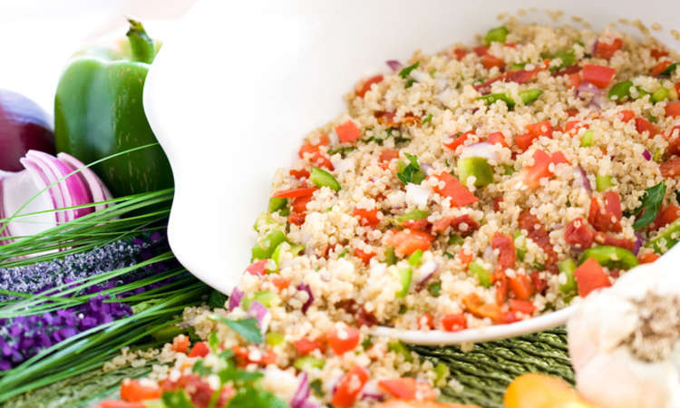quinoa e verdure