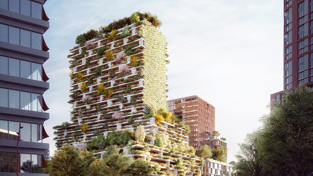 Utrecht Boeri grattacielo green Esprimersi attraverso l'ecosostenibilità