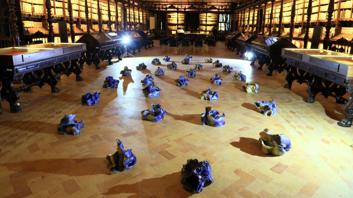 Pagina barocca – Germinazione di ceramiche nel Salone del Borromini